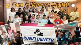 🥳 Fun & Makan Night With Runfluencer Gang Kuching! 🍽️✨ Life of Rony X Kuching King 🎉