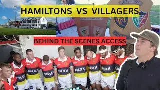 I Went Behind the Scenes At Hamiltons vs Villagers // Gave The Player Of The Match R10 000 😲💸 #rugby