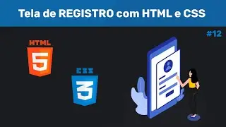 Criando a tela de Registro com HTML e CSS - #12