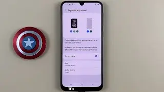 Separate app sound on Samsung M31 Android 12