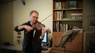 Beautiful baroque for solo violin - Telemann Fantiasia No. 1 first movement