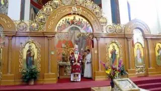 Bishop Longin at St. Sava Merrillville