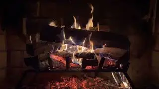 Fireplace Burn 4k 60fps Stereo Audio - 10-4-2022 Cedar Valley