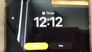Ipad new timer sound