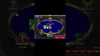 We get three bet by a fun player!? Well lets have some fun then!?!? #poker #onlinepoker