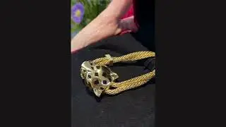 Panth&egrave;re de Cartier 18K Yellow Gold Chain Bracelet - 124241101
