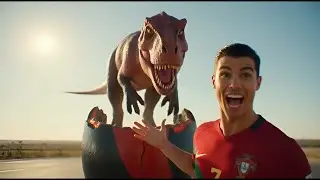 Epic Football & Dinosaur Cinematic Story ⚽🦖 Full AI Movie #shorts #shortvideo #short #shortsfeed 