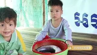 ត្រីបំពង(Fried Fish) traditional khmer food and favorite