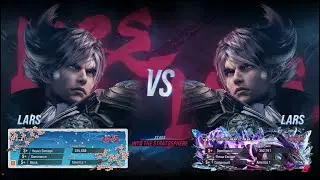 Tekken 8 GoD Gameplay: Lars Mirror Match - ChiChi Vs. damunnyhoney