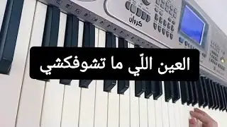 عزف أغنية العين اللّي ما تشوفكشي