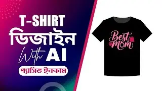 Make Money Online with AI: Passive Income from T-Shirt Design -  Bangla tutorial