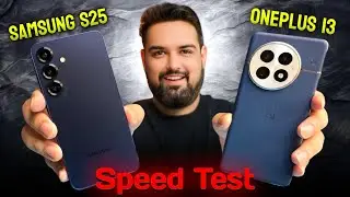 Samsung S25 vs Oneplus 13 Speed Test || Benchmark Test || RAM Management Test
