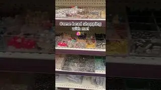 Come bead shopping with me @hobbycraft !🛒🛍️#smallbizz #preppy #shopping