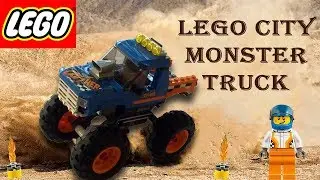 Lego City MONSTER TRUCK 60180 | Собираем конструктор Лего с Лёлей