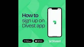 How to sign up on Divest app