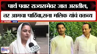 Sana Malik On Both NCP | 'राष्ट्रवादीच्या विलिनीकरणाबाबत  Ajit Pawar यांच्याकडून कधी ऐकलं नाही'