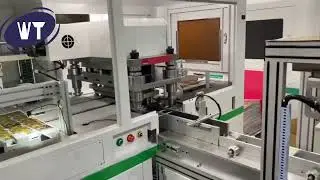 Automatic Card Punch Machine with Plastic Packing SportsTrading Cards