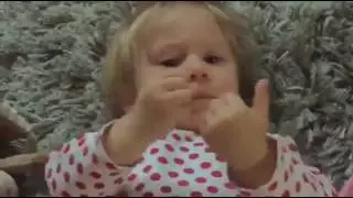 Baby Sign Language:  MORE, MILK & ALL DONE