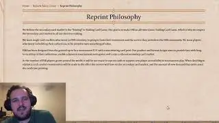 Legend Story Studio: Flesh and Blood - Reprint Philosophy