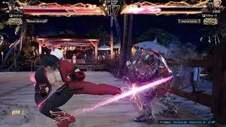 Did Jin Crazy Jump Kick To Steal The Victory From Crazy Steve!