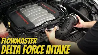 2017 Camaro SS Flowmaster Delta Force Intake - Phastek Install