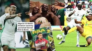 Nigeria 4:0 Benin: Osimhen&rsquo;s hat trick sends Benin packing&hellip; Chelle narrowly makes playoff&hellip; reaction