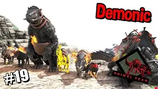Trying All Demonic Dinosaur 🔥🔥 |  Primal Fear | ARK P-19
