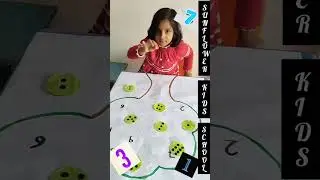 🌳Dot Counting Activity &ndash;Place the Number on the Tree | Preschool Learning@SunflowerKidsSchoolSanand 