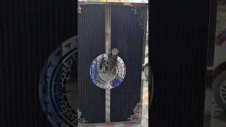 Aluminium profile gate