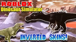 Roblox Dinosaur Simulator - INVERTED Skins & Old Maps!
