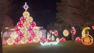 Spettacolo di luminarie a Pieve di Cento. Luci, colori a perdita d'occhio. E domenica 9 gennaio...
