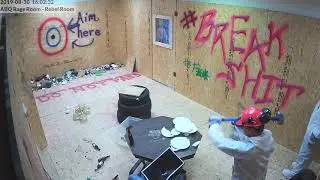 ABQ Rage Room - Office Rage - Short Clip
