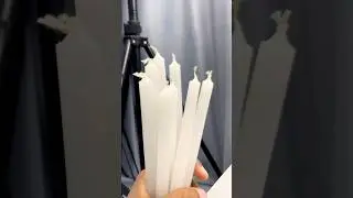 CHRISTMAS CANDLE PAINTING IDEA 🕯️