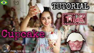 Учебник: КЕКСКА / МАФФИНЫ Тильда Кекс своими руками / легкое украшение на Ткани I Кукла Тильда