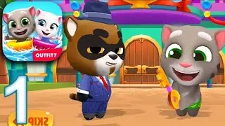 TALKING TOM POOL LEVEL 1 to 50 WITHOUT LOOSING ANY LIFE with unlimited money and keys