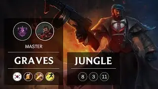 Graves Jungle vs Jarvan IV - KR Master Patch 9.4