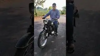 Rajdoot bike Starting || Vintage bike Starting ||1975 model