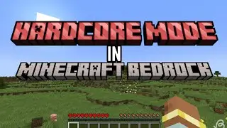 minecraft bedrock hardcore mode in aternos server play with friends #minecraft #bedrock #gaming