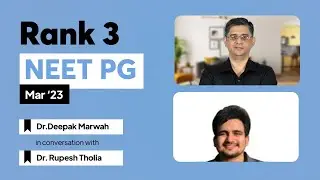 PrepLadder's Video Lectures were the only source for Dr. Rupesh Tholia | NEET PG'23 AIR 3