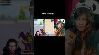 Indian Girl Reaction Lethal Sniper Game Play #pubgmobile #shorts #viralvideo #pubgreaction