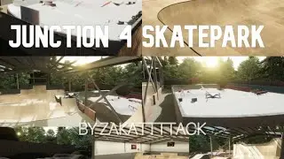 Junction 4 Skatepark by ZakAttttack | ScooterFlow Custom Map