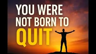 You Were Not Born To Quit &ldquo;Rise Again &ndash; Your Time Is Now&rdquo;  &ldquo;From Struggles T