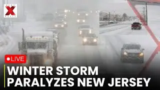 LIVE: New Jersey Buried Under Heavy Snow as Massive US Winter Storm Spreads | NewsX World