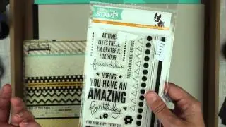 Simon Says Stamp Card Kit April 2013 Haul