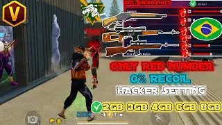 Только в Free Fire 🔥 Настройка для хедшотов | Настройки читов Ob51 0% отдачи ⚙️