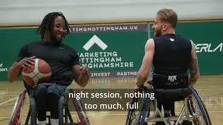 Wheelchair Basketball Round 2 🏀♿ Ben vs Lanre! Trailer out now, full video dropping soon!