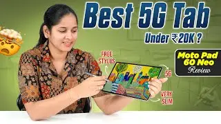 Moto Pad 60 Neo Review 🔥 Best Tablet Under ₹20,000 With Stylus & 5G?
