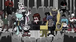 Spectral Spat but everyone sings it (Friday Night Funkin Ghost Twins BETADCIU)