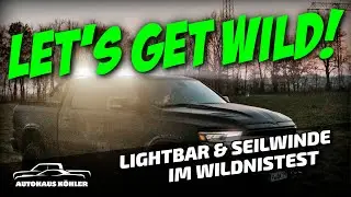 Der gro&szlig;e RAM 1500 Wildnistest - LED-Lightbar & Seilwinde im vollen Einsatz