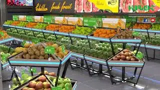 2024 Highbright New Design Fruit Display Rack